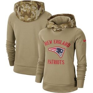 Nike Tan Camo New England Patriots Hoodie